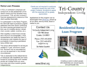 TCIL Residential Ramp Loan Program Brochure